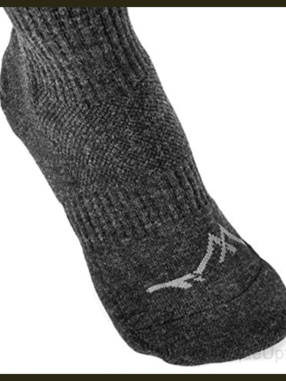 Merino Wool Blend Knee-High Compression Socks 25-30 mmHg Gradient Support
